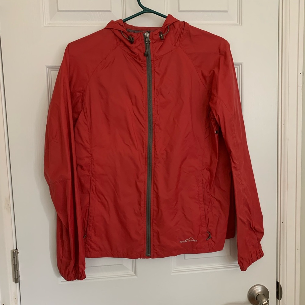 Eddie Bauer Lightweight Full Zip Hooded Jacket